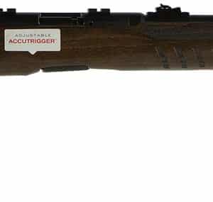 Savage Arms 70810 B Series G Full Size 17 HMR 10+1 21" Matte Black Sporter Barrel, Matte Black Drilled & Tapped Carbon Steel Receiver, Satin Hardwood Fixed Stock, Right Hand
