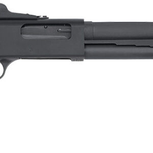 Mossberg 51668 590A1 Tactical 12 Gauge 3" 8+1 20" Parkerized Heavy-Walled Barrel Black Rec with Ghost Ring Rear Sight Black Fixed with Storage Compartment Stock Right Hand (LE)