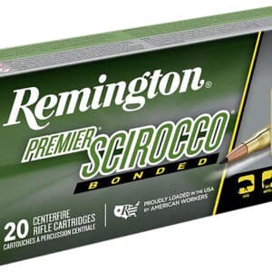 Remington Ammunition 27936 Premier Scirocco Bonded 300RUM 180gr Swift Scirocco Bonded 20 Per Box/10 Case