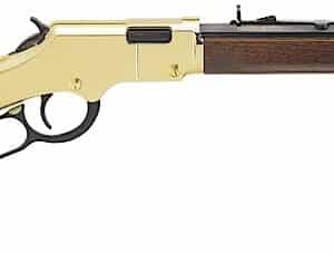 Henry H004Y Golden Boy Youth 22 Short/ 22 Long/ 22 LR 12 LR/16 Short Capacity, 17" Barrel, Brasslite Metal Finish, American Walnut Stock, Right Hand