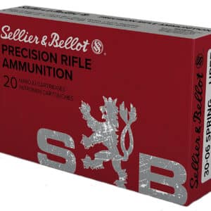 Sellier & Bellot SB3006D Rifle 30-06Springfield 168gr Hollow Point Boat Tail 20 Per Box/20 Case