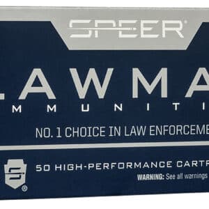 Speer 53919 Lawman 357Sig 125gr Total Metal Jacket Flat Nose 50 Per Box/20 Case