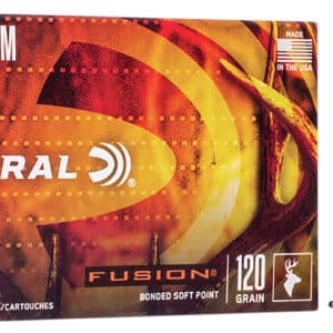 Federal F708FS2 Fusion  7mm-08Rem 120gr Bonded Soft Point 20 Per Box/10 Case
