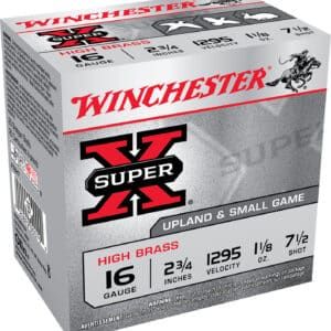 Winchester Ammo X16H7 Super X Heavy Game Load 16Gauge 2.75" 1 1/8oz 7.5Shot 25 Per Box/10 Case