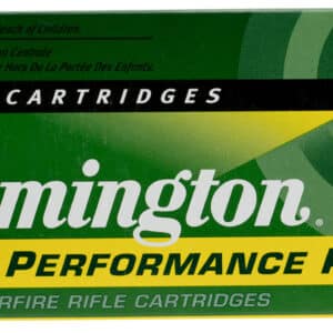 Remington Ammunition 28399 High Performance Rifle 223Rem 55gr Pointed Soft Point 20 Per Box/10 Case