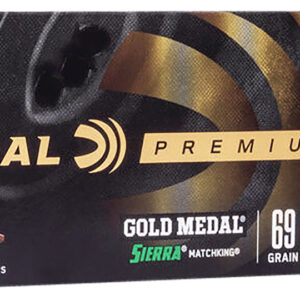 Federal GM338LM Premium Gold Medal 338LapuaMag 250gr Sierra MatchKing BTHP 20 Per Box/10 Case