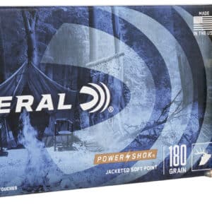 Federal 300WBS Power-Shok 300WinMag 180gr Jacketed Soft Point 20 Per Box/10 Case