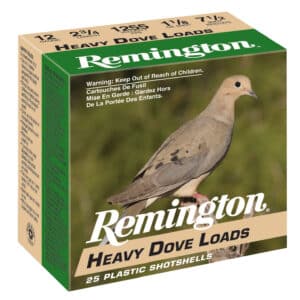 Remington Ammunition 28755 Heavy Dove Loads 12Gauge 2.75" 1 1/8oz 7.5Shot 25 Per Box/10 Case