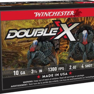 Winchester Ammo STH104 Double X High Velocity Turkey 10Gauge 3.50" 2oz 4Shot 10 Per Box/10 Case