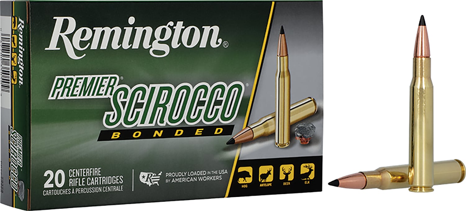 Remington Ammunition 29316 Premier Scirocco Bonded 7mmRemMag 150gr Swift Scirocco Bonded 20 Per Box/10 Case