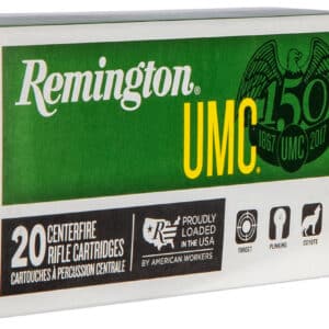 Remington Ammunition 23750 UMC  22-250Rem 45gr Jacketed Hollow Point 20 Per Box/10 Case