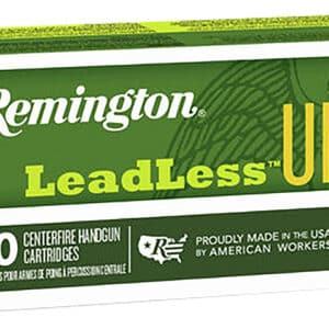 Remington Ammunition 23791 UMC Leadless 40S&W 180gr Flat Nose Enclosed Base 50 Per Box/10 Case