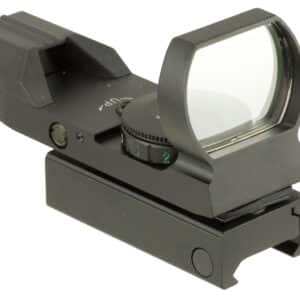 TruGlo TG-8370B Open Dot Sight  Black Anodized 1x 34mm 5 MOA Dual (Red/Green) Illuminated Dot Reticle