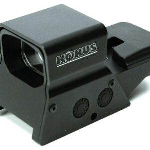 KONUS RED/GRN DOT SIGHTPRO R8 - 2-5MOA 1X39 8-RETIC DUAL RAIL