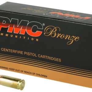 PMC 40D Bronze 40S&W 165gr Full Metal Jacket 50 Per Box/20 Case