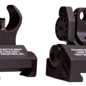 Troy Ind SSIGIARSMBT00 Micro BattleSight Set HK Front & Round Rear  Black