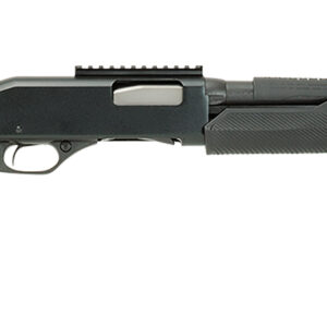 Stevens 19496 320 Security 12 Gauge 3" 5+1 18.50" Matte Black Carbon Steel Barrel, Matte Black Fixed Pistol Grip Stock, Ambidextrous 1-Piece Rail Includes Fixed Cylinder Bore Choke