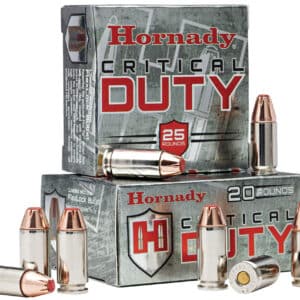 Hornady 90236 Critical Duty 9mmLuger 135gr Hornady FlexLock 25 Per Box/10 Case