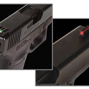 TruGlo TG131K Fiber-Optic  Red/Fiber Optic Front Sight-Green/Fiber Optic Rear Sight Kimber 1911