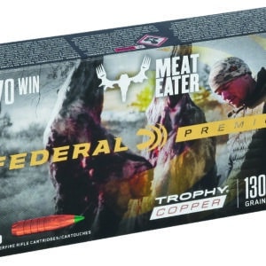 Federal P270TC1 Premium 270Win 130gr Trophy Copper 20 Per Box/10 Case