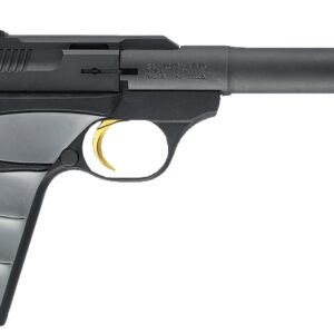 Browning 051482490 Buck Mark Camper *CA Compliant 22 LR 10+1 5.50" Tapered Bull Barrel, Matte Black Serrated Steel Slide & Aluminum Frame, Gray Ultragrip FX Grip