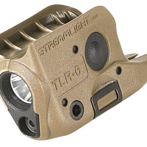 Streamlight 69278 TLR-6 Gun Light Flat Dark Earth 100 Lumens White LED/Red Laser Glock 42/43/43X/48
