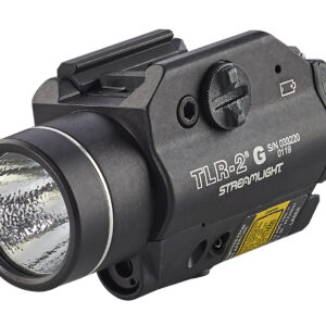 Streamlight 69250 TLR-2 G Gun Light Black Anodized 300 Lumens White LED/Green Laser