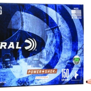 Federal 3006150LFA Power-Shok 30-06Springfield 150gr Copper Hollow Point 20 Per Box/10 Case