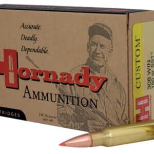 Hornady 8093 Custom 308Win 150gr Super Shock Tip 20 Per Box/10 Case
