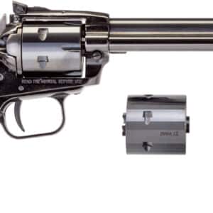 Heritage Mfg RR22MB6AS Rough Rider 22 LR 22 WMR 6 Shot 6.50" Black Barrel, Cylinder & Frame, Cocobolo Grips