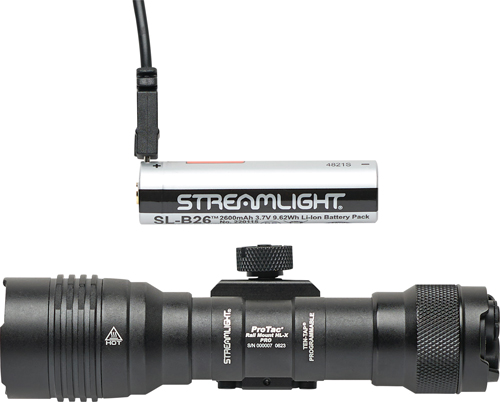 STREAMLIGHT PRO-TAC RAIL MOUNT - HL-X PRO USB SYSTEM WHITE LED