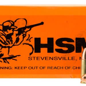 HSM 9MM2R Training *Remanufactured 9mm Luger 115 gr Full Metal Jacket 50 Per Box/ 20 Case