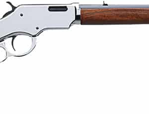 Taylors & Company 550223 Uberti Scout 22 LR Caliber with 14+1 Capacity, 19" Blued Barrel, Chrome-Plated Metal Finish & Walnut Stock Right Hand (Full Size)