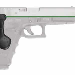 Crimson Trace 0167301 Lasergrips  Compatible w/ Glock Gen3/4/5 Full Size, Green Laser Black Polymer