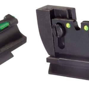 HiViz RG1022 Ruger 10/22 Rifle Interchangeable Sight Set LiteWave Black Front and Rear