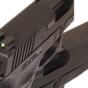 TruGlo TG231R2 Tritium Black | Green Tritium Front Sight Green Tritium Rear Sight