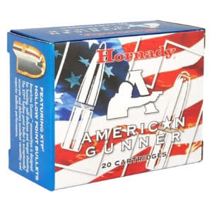Hornady 91364 American Gunner  40 S&W 180 gr Hornady XTP Hollow Point 20 Per Box/ 10 Cs
