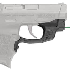Crimson Trace 0143901 Laserguard Fits S&W M&P Bodyguard .380, Green Laser Black Polymer