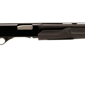 Stevens 22437 320 Field Compact 20 Gauge Pump 3" 5+1 22" Matte Black Vent Rib Barrel, Matte Black Aluminum Receiver, Fixed Matte Black Synthetic Stock, Ambidextrous