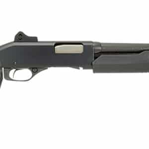 Stevens 22439 320 Security 20 Gauge 3" 5+1 18.50" Matte Blued Carbon Steel Barrel, Matte Black Fixed Pistol Grip Stock Ambidextrous, Ghost Ring Sight