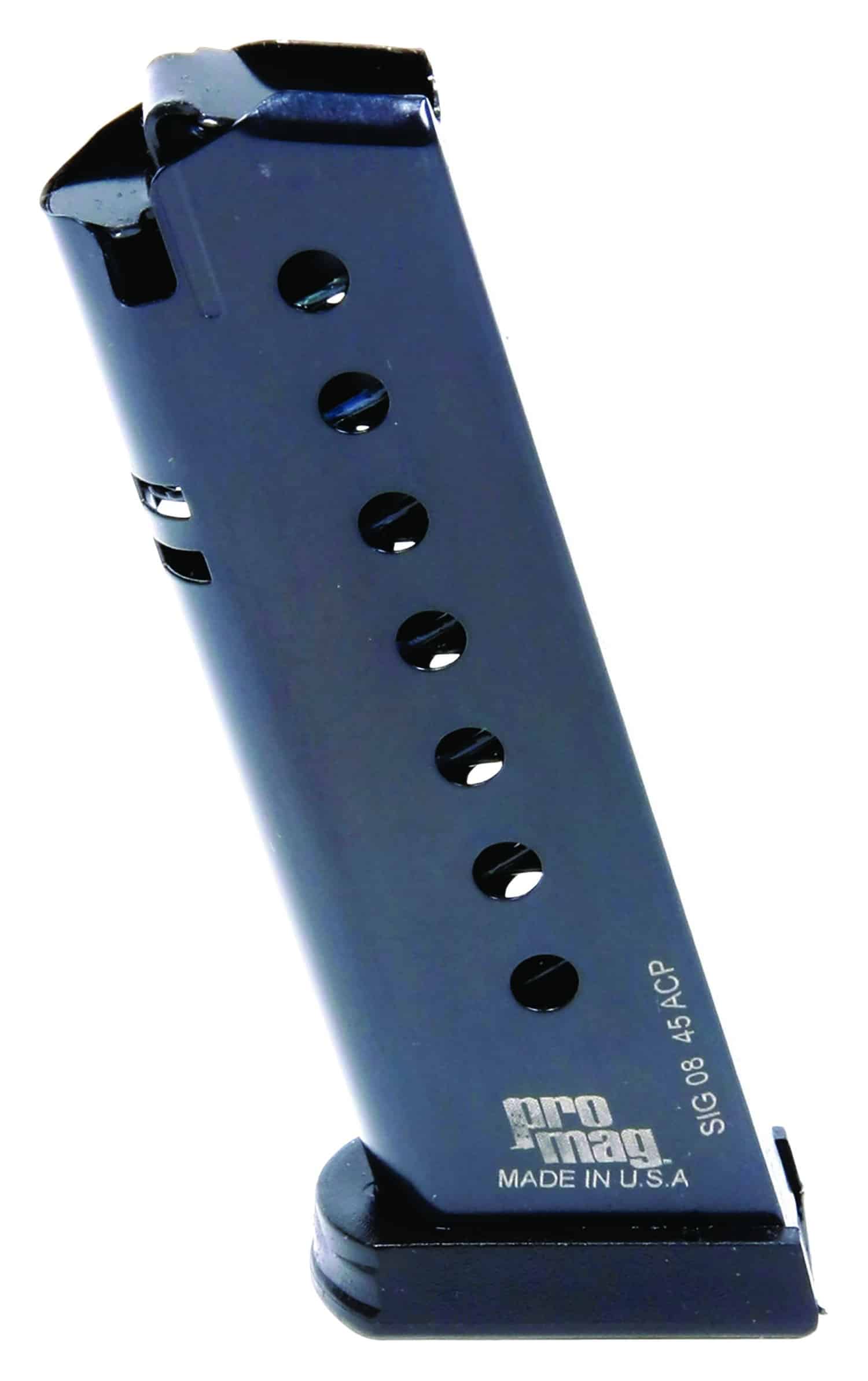 ProMag SIG08 Standard 8rd 45 ACP Fits Sig P220 Blued Steel