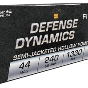 Fiocchi 44D500 Defense Dynamics 44RemMag 240gr Jacketed Hollow Point 50 Per Box/10 Case