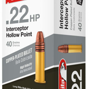 AGUILA INTERCEPTOR 22LR 40GR - LEAD-HP 1000RD CASE LOT