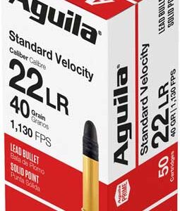 AGUILA STANDARD-VEL 22LR 40GR - LEAD-RN 2000RD CASE LOT