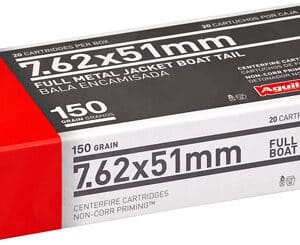 AGUILA 7.62X51 150GR FMJ-BT - 20RD 25BX/CS