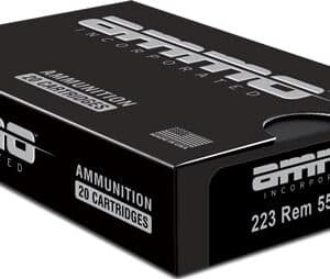 AMMO INC 223 REM 55GR FMJ - 20RD 25BX/CS