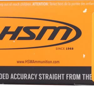HSM AMMO RMFG 223 52GR MATCH - HPBT 50RD 20BX/CS