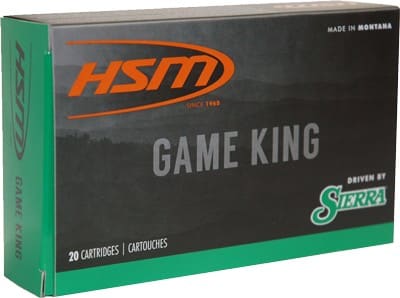 HSM 270 WSM 150GR GAME KING - 20RD 25BX/CS