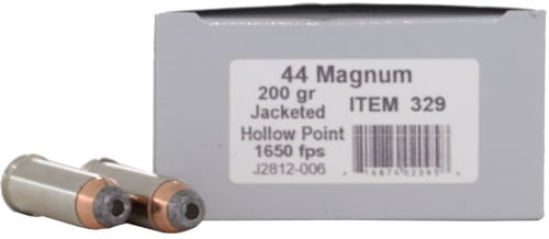 UNDERWOOD 44 REM MAG 200GR JHP - 20RD 10BX/CS - Image 2