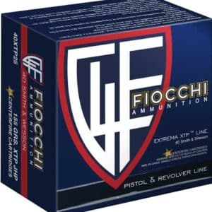 FIOCCHI 40 SW 155GR XTP-HP - 25RD 20BX/CS